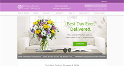 Desktop Screenshot of devars-phillipsflorist.com