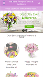 Mobile Screenshot of devars-phillipsflorist.com