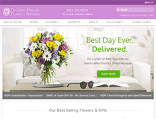 Tablet Screenshot of devars-phillipsflorist.com